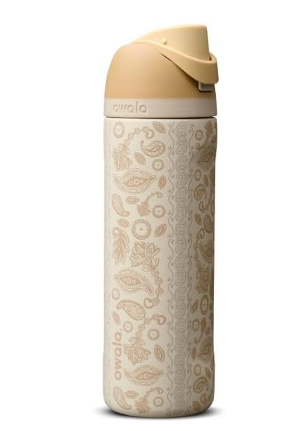 Owala Botella de agua FreeSip de acero inoxidable de 24 fl oz edici...
