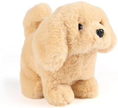 Hopearl Perro caminante Golden Retriever juguete interactivo electr...