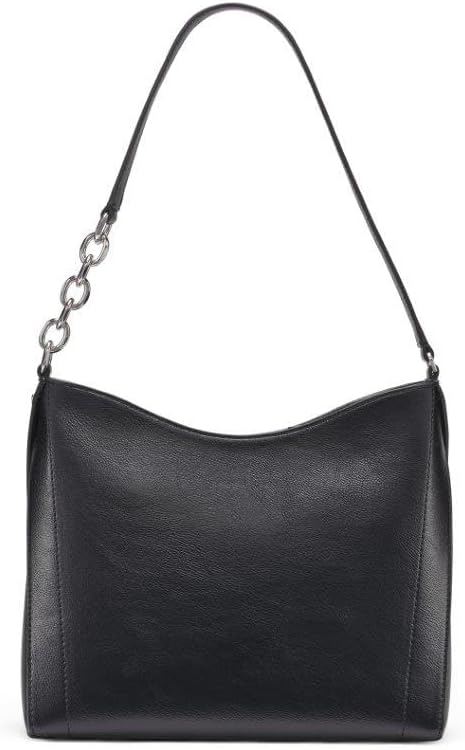 Calvin Klein - Bolso de hombro tipo hobo con cadena Nova para mujer