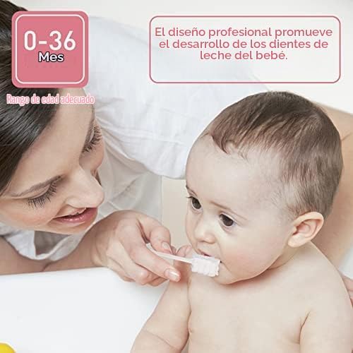 Mokoala Limpiador de lengua para bebés, cepillo de dientes para beb...