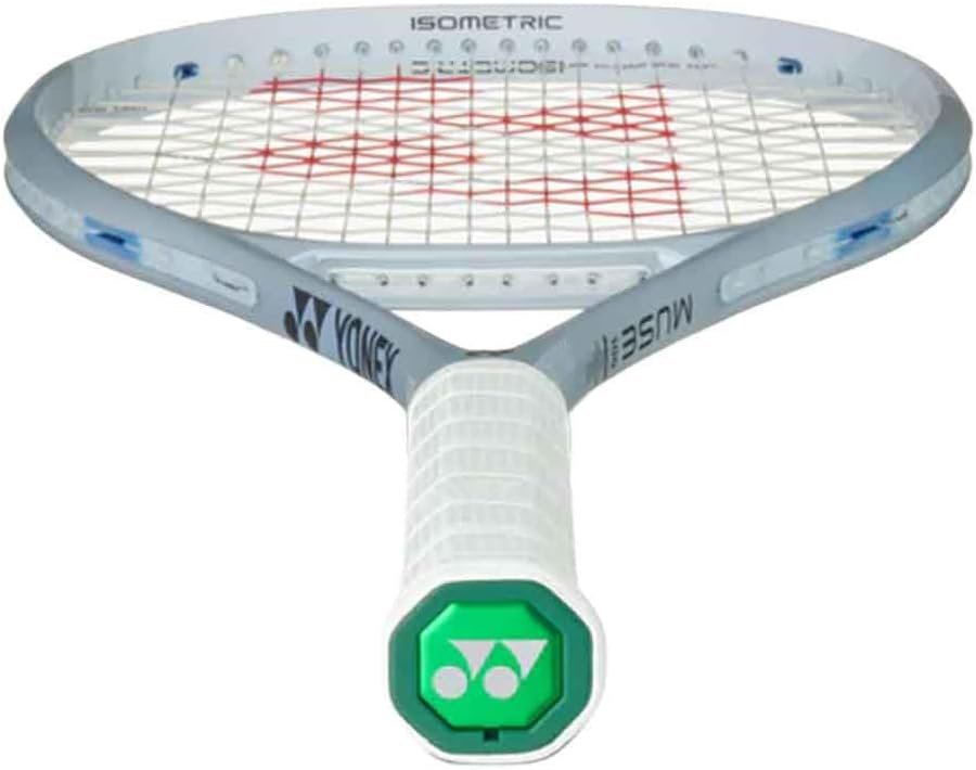 Yonex Muse 100 Pearl Silver - Raqueta de tenis sin ataduras