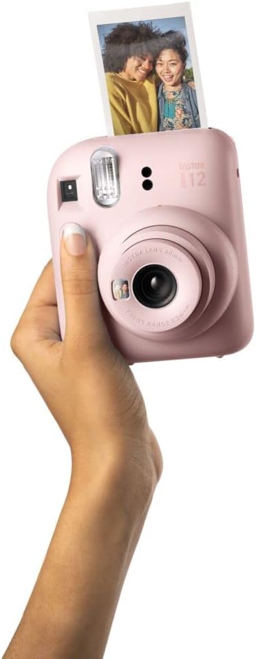 Fujifilm - Paquete de cámara instantánea Instax Mini 12 con películ...