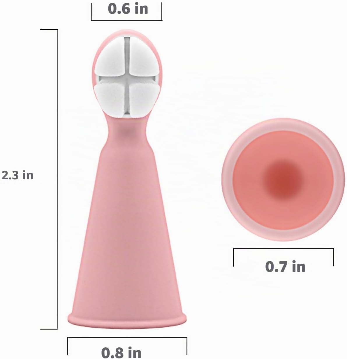 FOREVIVE Cepillo de dientes para bebés y niños pequeños de 0 a 3 añ...