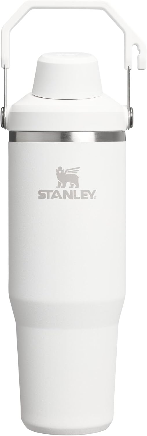 Stanley IceFlow 2.0 - Vaso de flujo rápido con asa, 30 onzas, tapa...