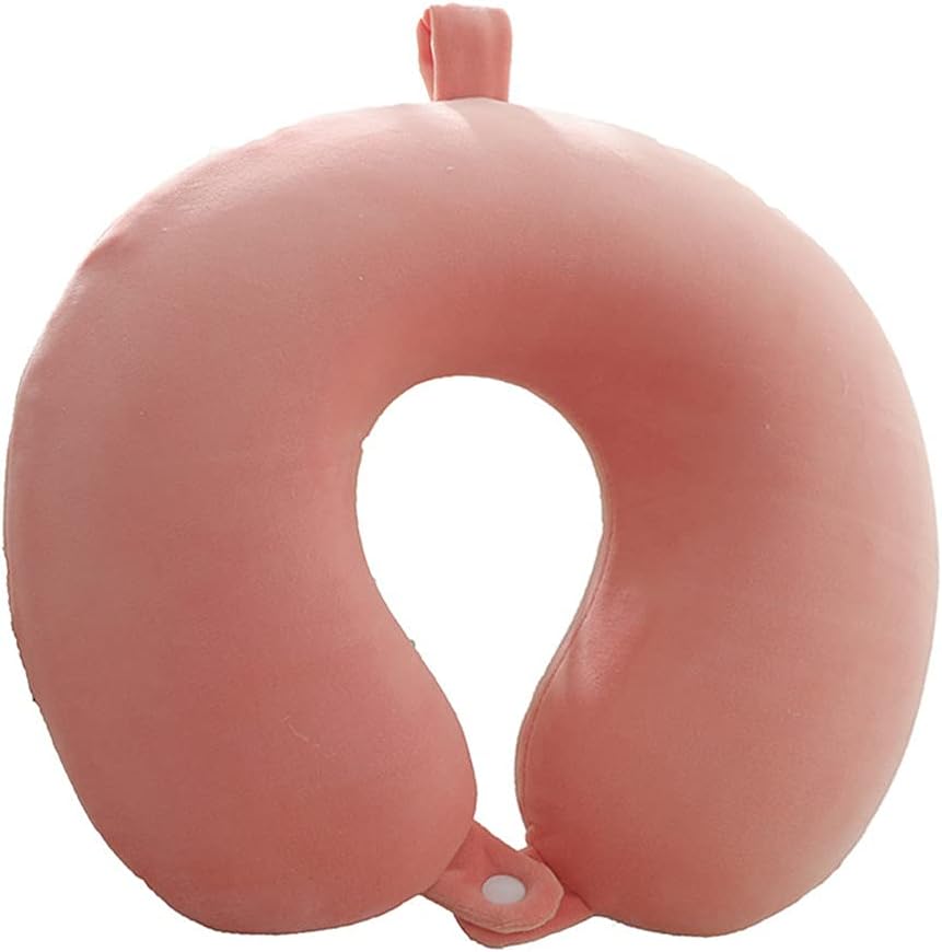GDEOUP Almohada de viaje \u2013 Almohada de apoyo de espuma viscoel...