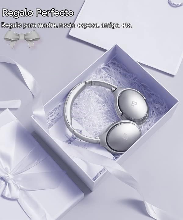 INFURTURE - Auriculares sobre la oreja con cancelación activa de ru...