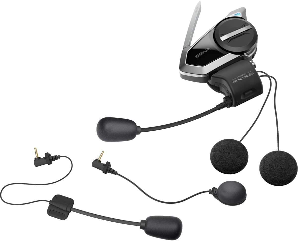 Sena Harman Kardon - Auriculares Bluetooth de comunicación para mot...