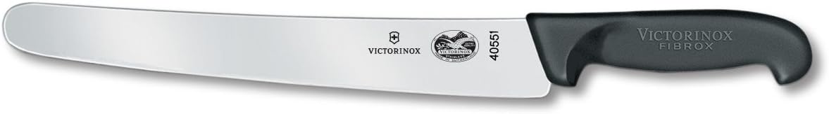 Victorinox Fibrox Pro - Cuchillo de Rebanar Curvo de 10.25 Pulgadas...
