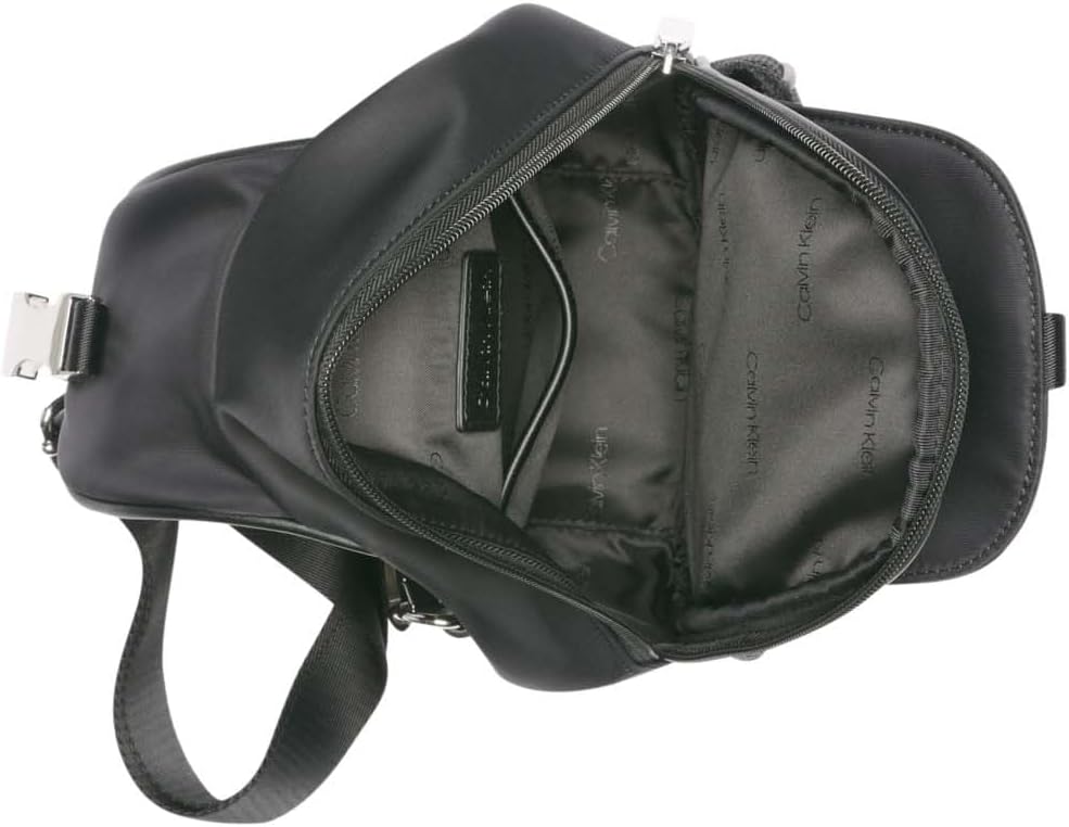 Calvin Klein Jessie Mochila organizacional, negro\/plata, talla única