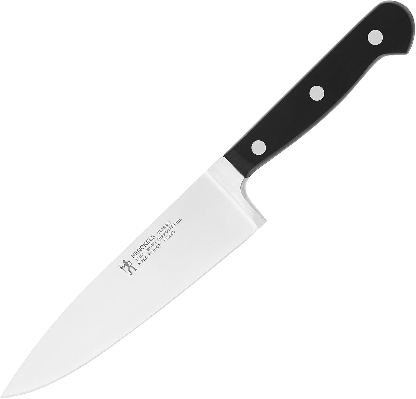 HENCKELS - Cuchillo de chef clásico afilado de 6 pulgadas, diseño a...