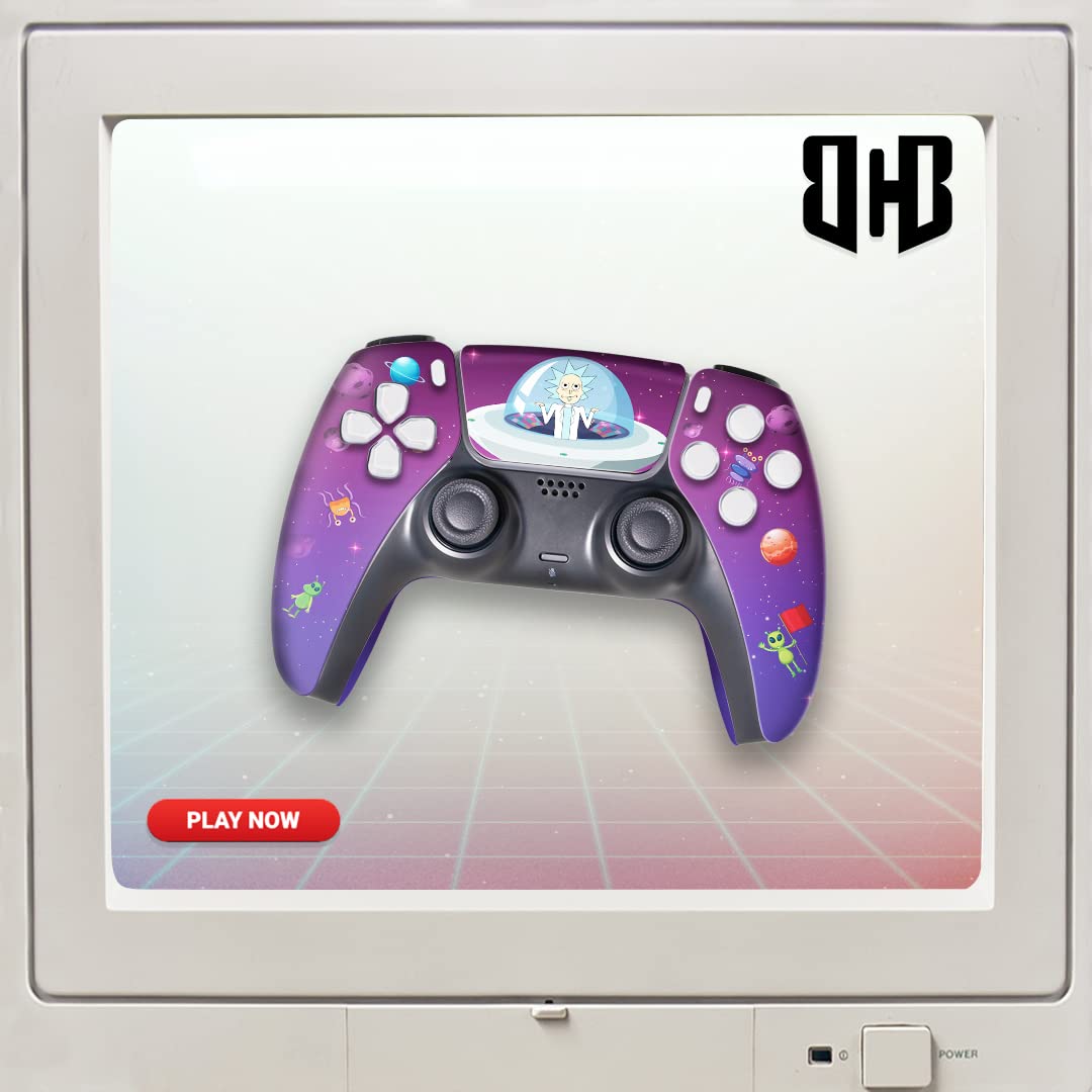 Riccky - Mortty Controlador PS-5 personalizado inalámbrico compatib...
