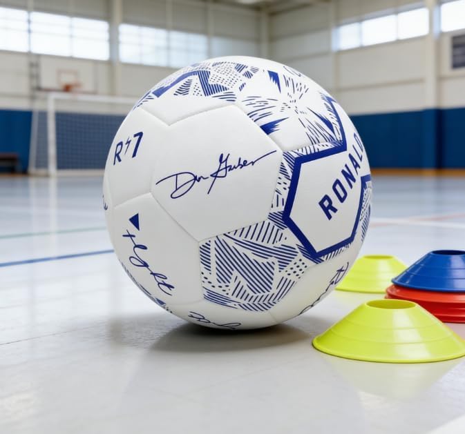 Balón de fútbol sin costuras tamaño 4\/5, termoadherido para entren...