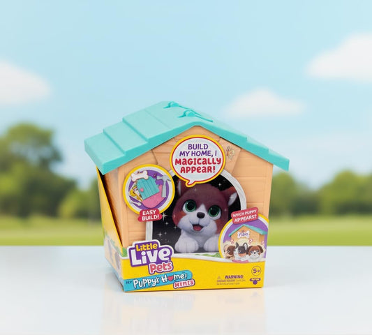 Little Live Pets My Puppy's Home Mini Playset, naranja, juguete...