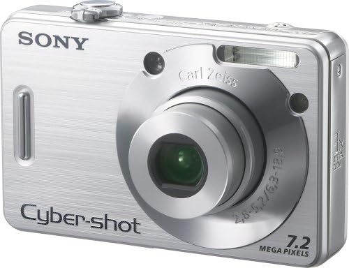 Sony Cybershot DSCW70 - Cámara digital de 7,2 MP con zoom óptico 3x