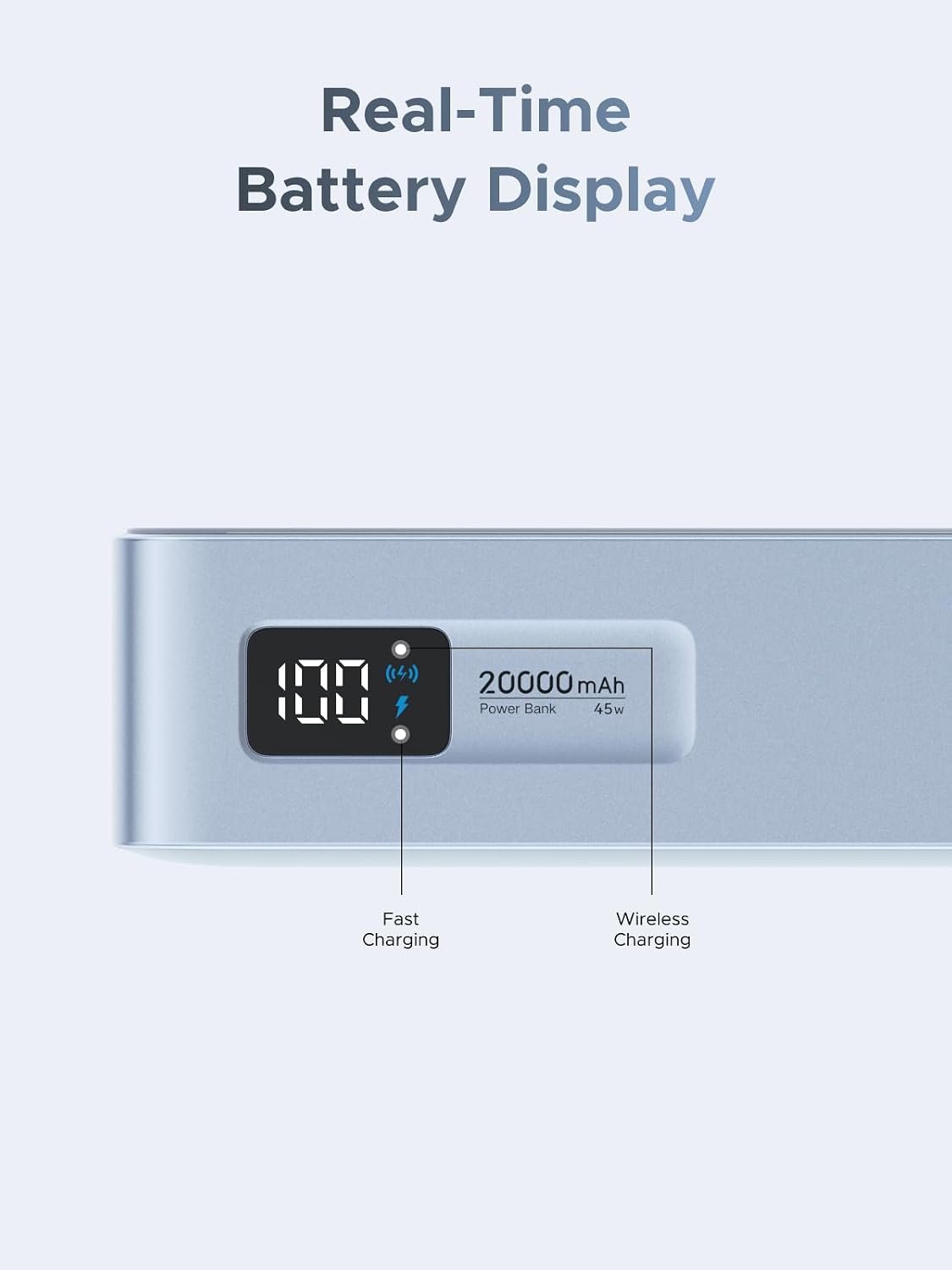 UGREEN Qi2 - Banco de energía inalámbrico de 25 W, cable integrado,...