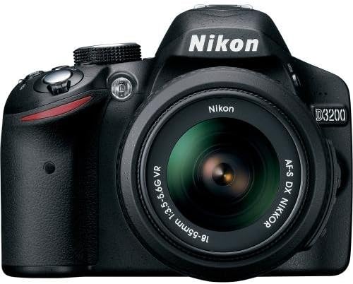 Nikon D3200 24.2 MP CMOS Digital SLR con lente de zoom 18-55 mm f\/...