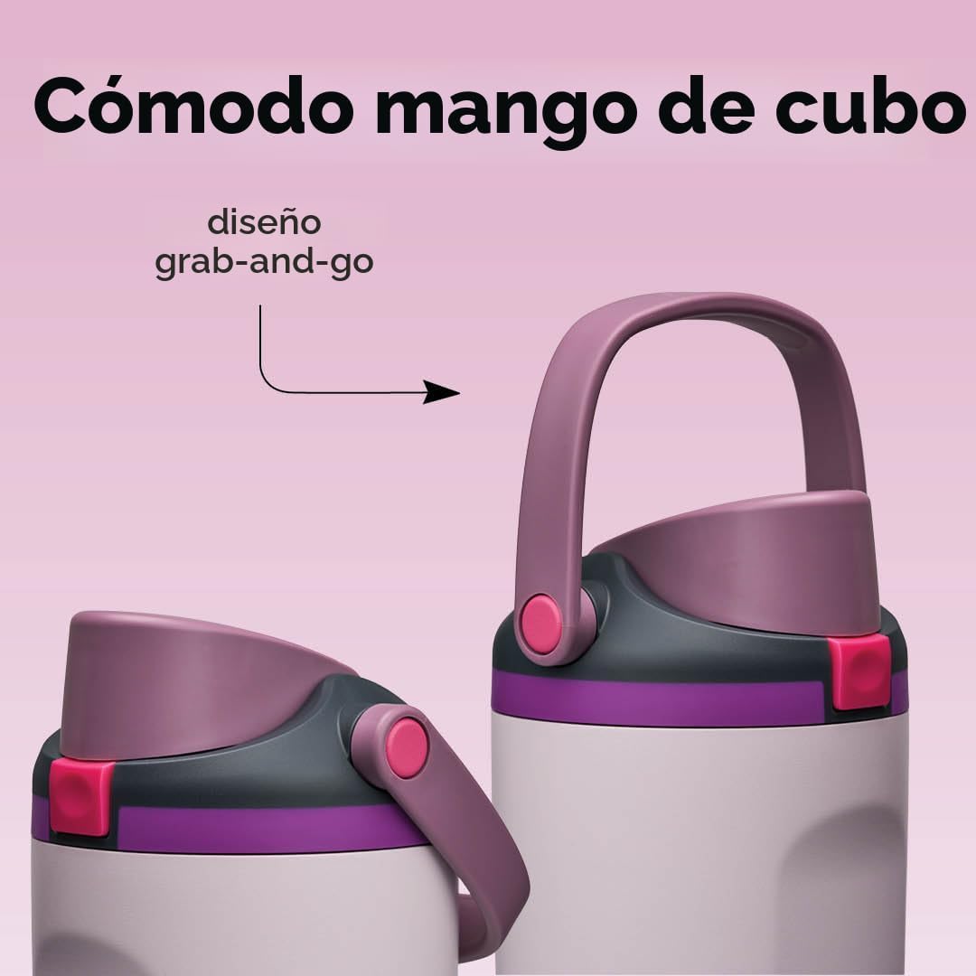 Owala FreeSip, Sway - Botella térmica de acero inoxidable, con boqu...