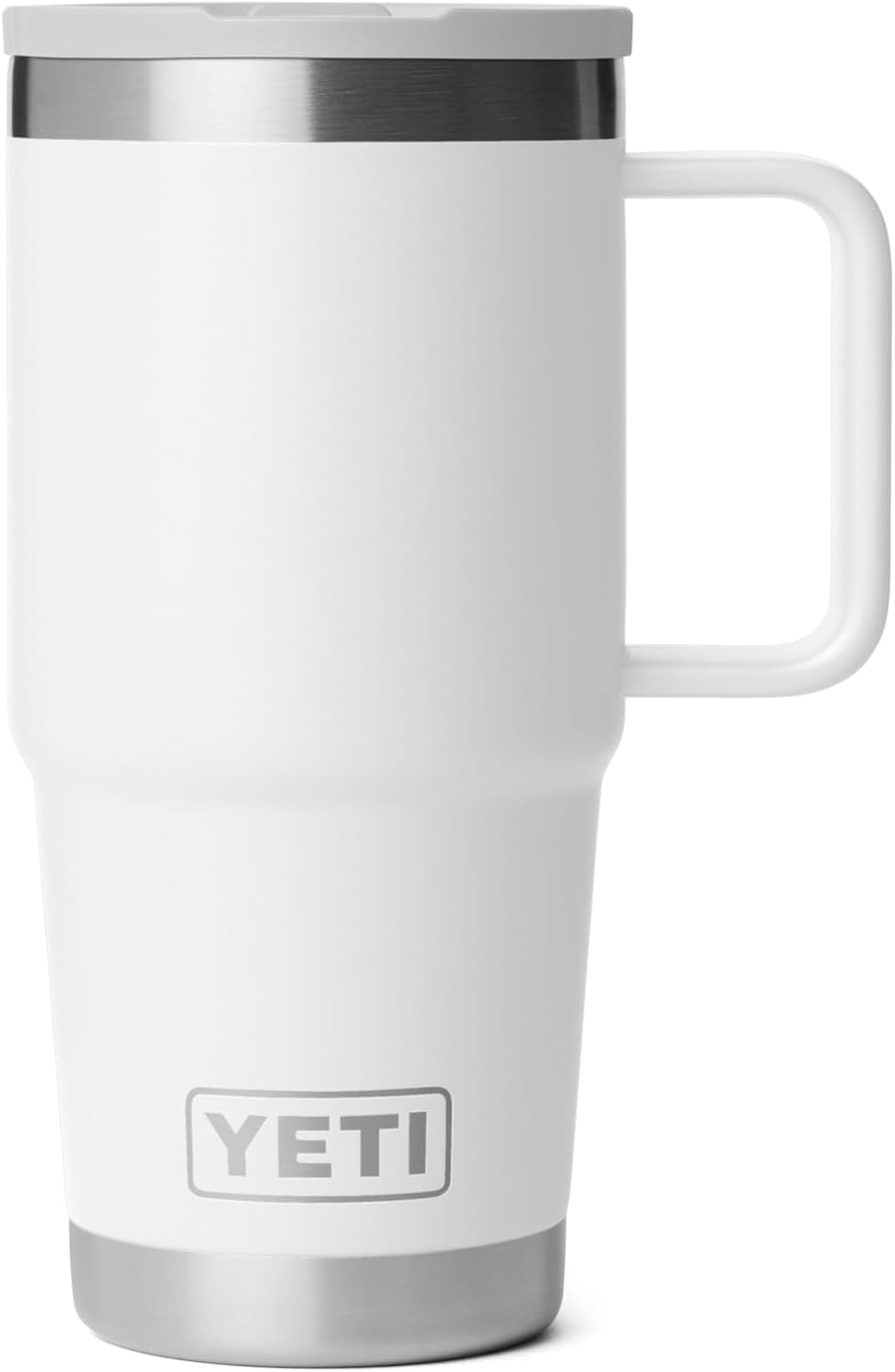 YETI Rambler - Taza de viaje de 20 oz con tapa de pajilla abatible...