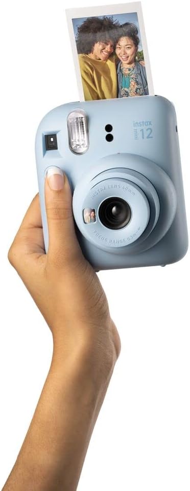 Fujifilm - Paquete de cámara instantánea Instax Mini 12 con paquete...