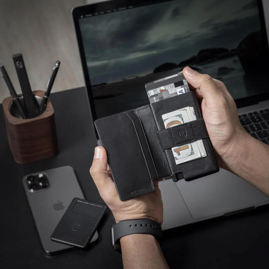 Cartera Ekster Parliament para hombres | Cartera minimalista de cue...
