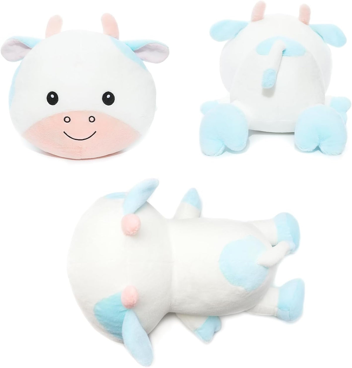 WEIGEDU - Juguete de peluche de vaca de peluche, 18.9 pulgadas | Al...