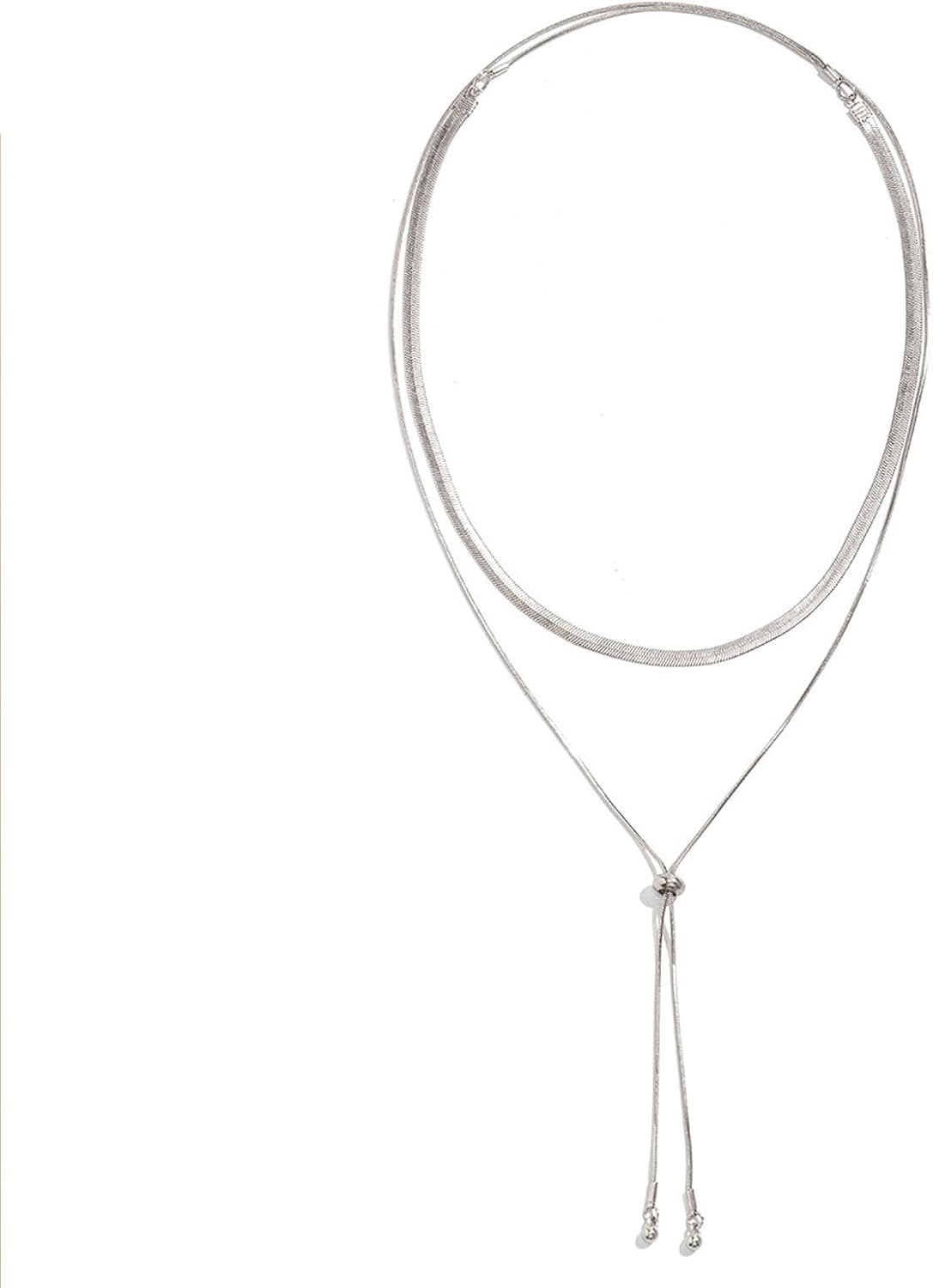 Gargantilla gruesa de oro para mujer, collar de declaración platead...