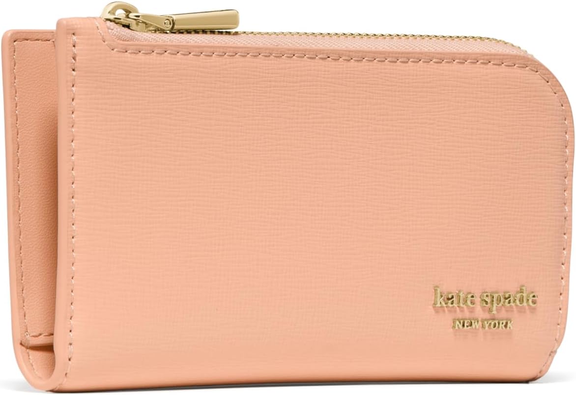 kate spade new york Devin Saffiano Cartera pequeña y delgada de pie...