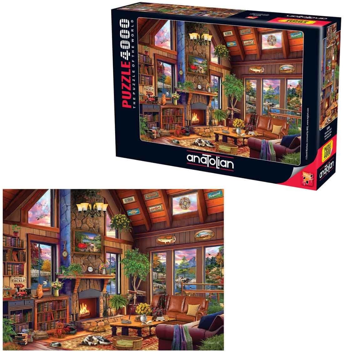Anatolian Puzzle -Wilderness Cabin, Rompecabezas de 4000 piezas, #5209