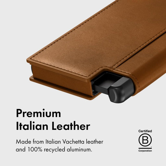 Ekster Cartera para Hombre PRO | Cartera Minimalista de Cuero Parli...