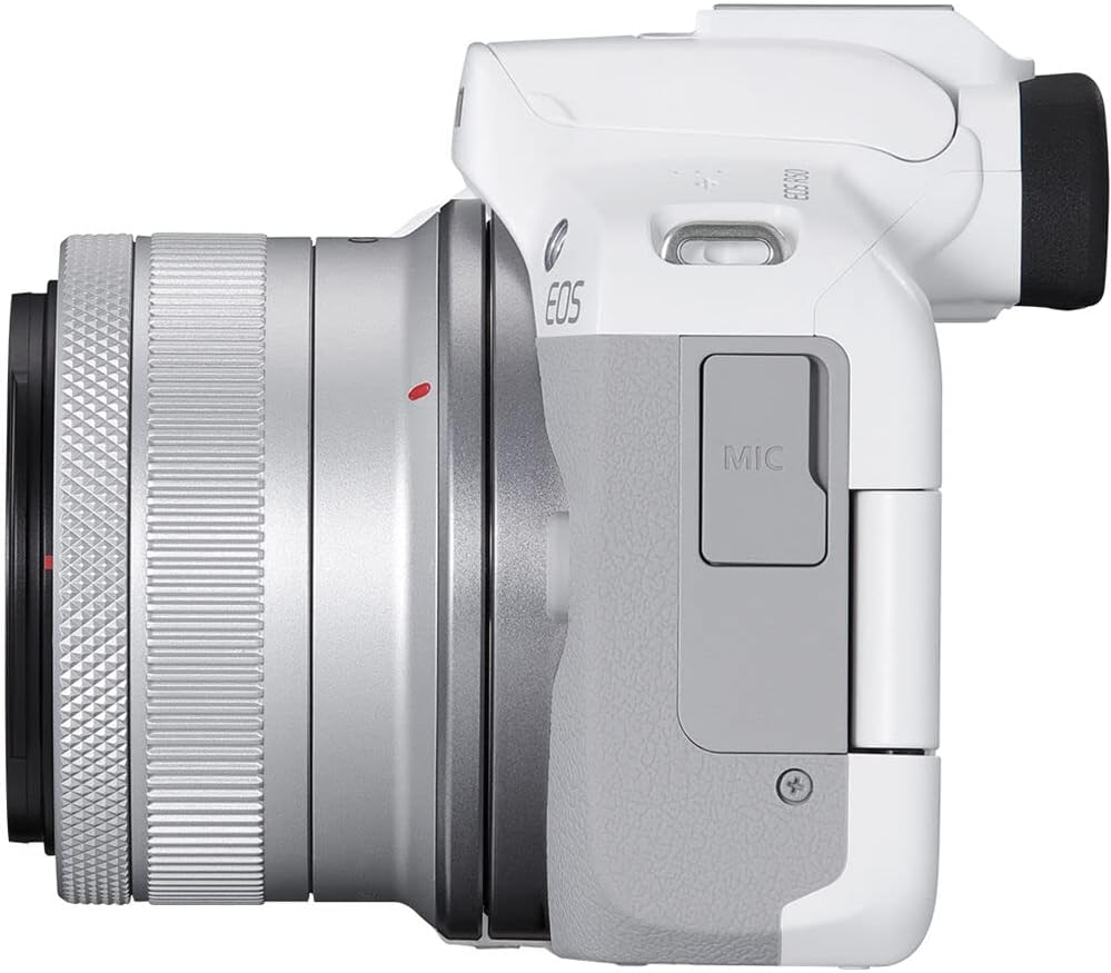 Kit de cámara sin espejo Canon EOS R50 \u2013 Cámara APS-C RF con l...