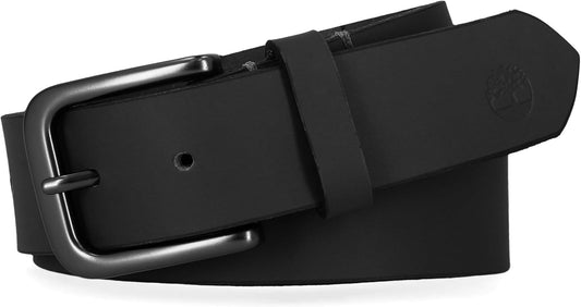Timberland - Cinturón de piel clásico para hombre