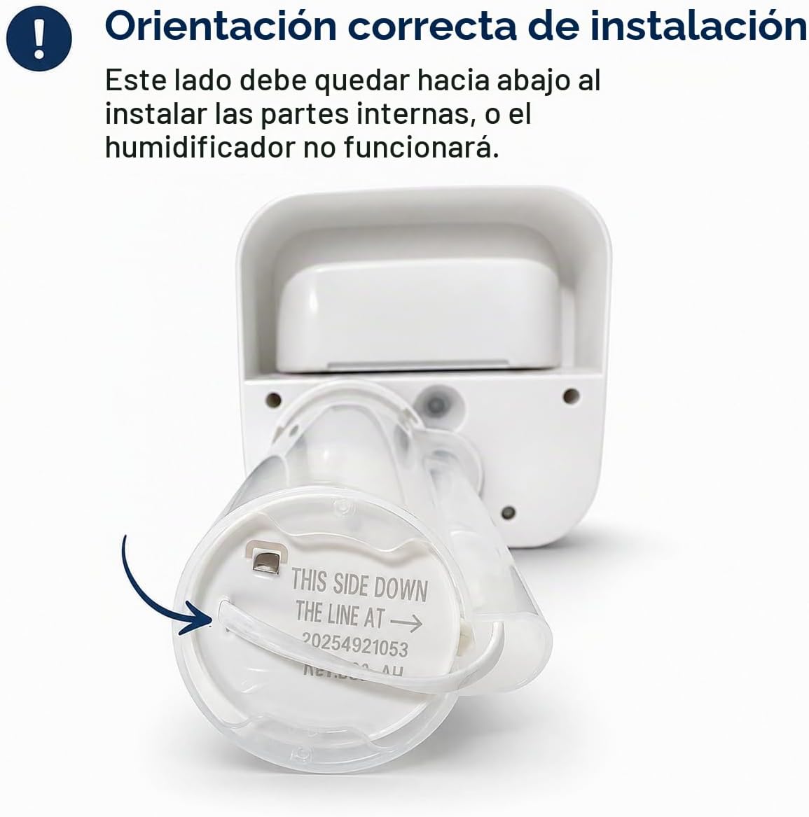 Humidificador de acero inoxidable de 4.6L\/1.2Gal para el dormitori...