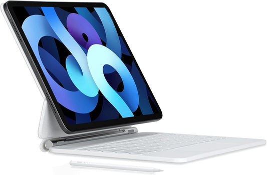 Funda de teclado con lápiz capacitivo para iPad Air de 11 pulgadas...