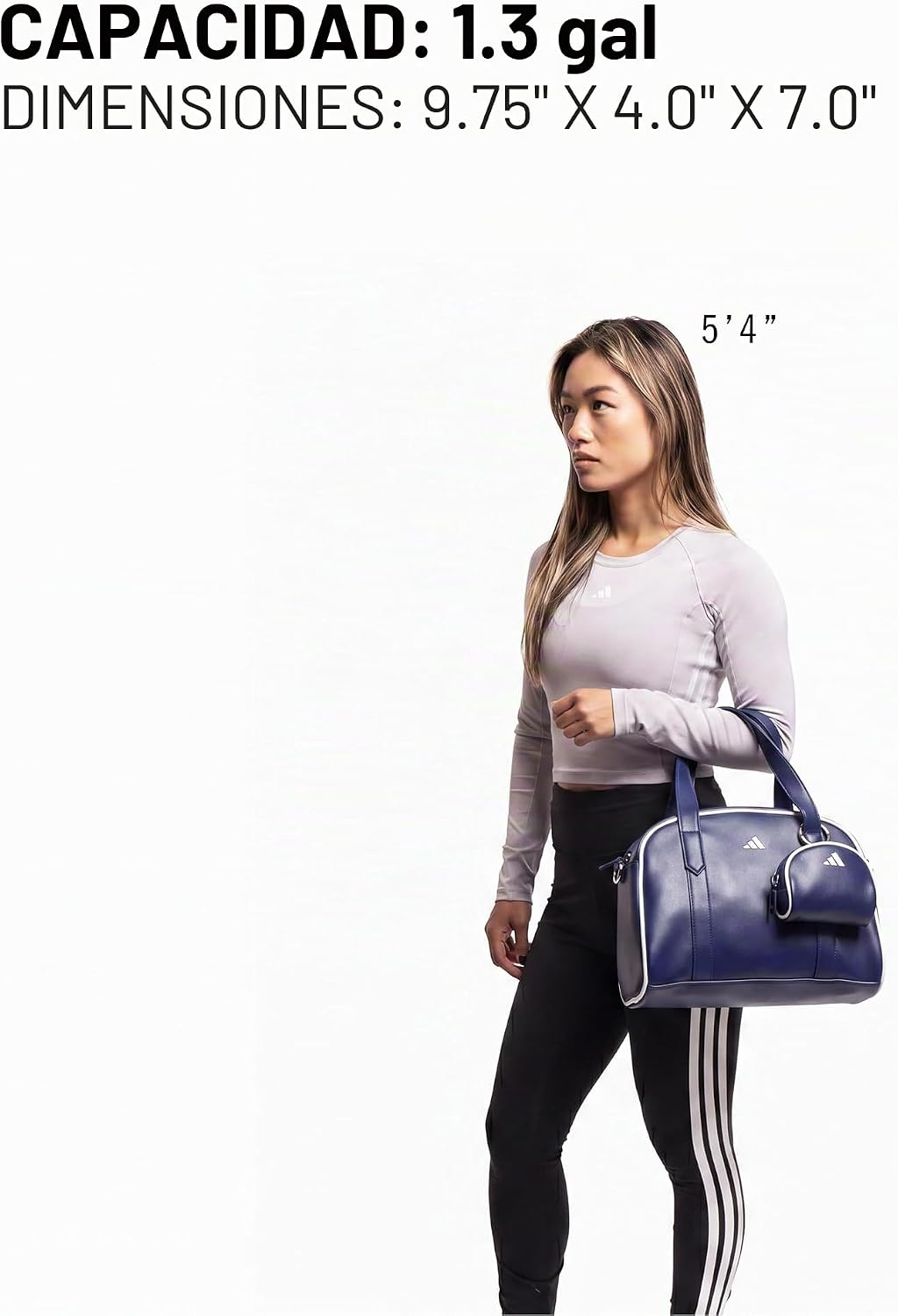 adidas Bolsa de transporte con mini bolsa extraíble | Adjustable St...