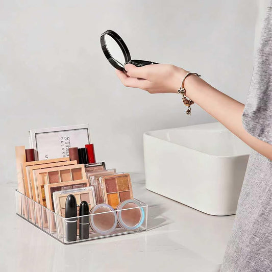 WECHENG Organizador de maquillaje acrílico de plástico transparente...