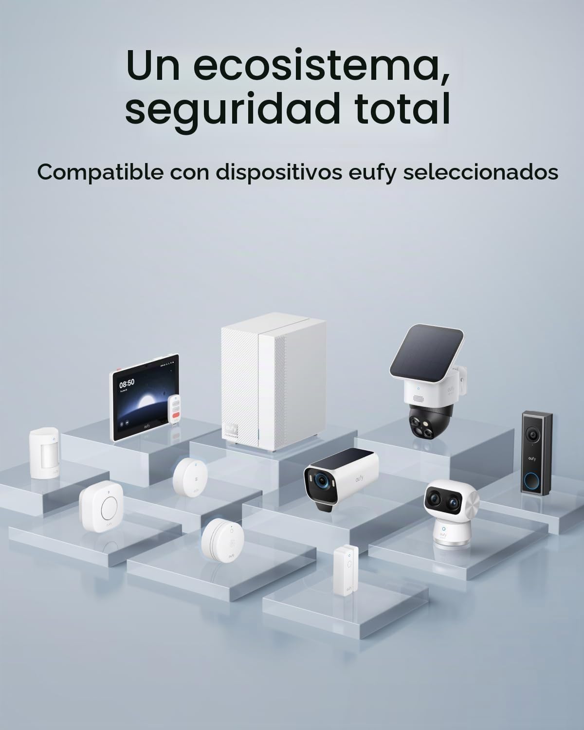 eufy Security HomeBase3 S380 Hub+Paquete de 4 sensores de entrada E...