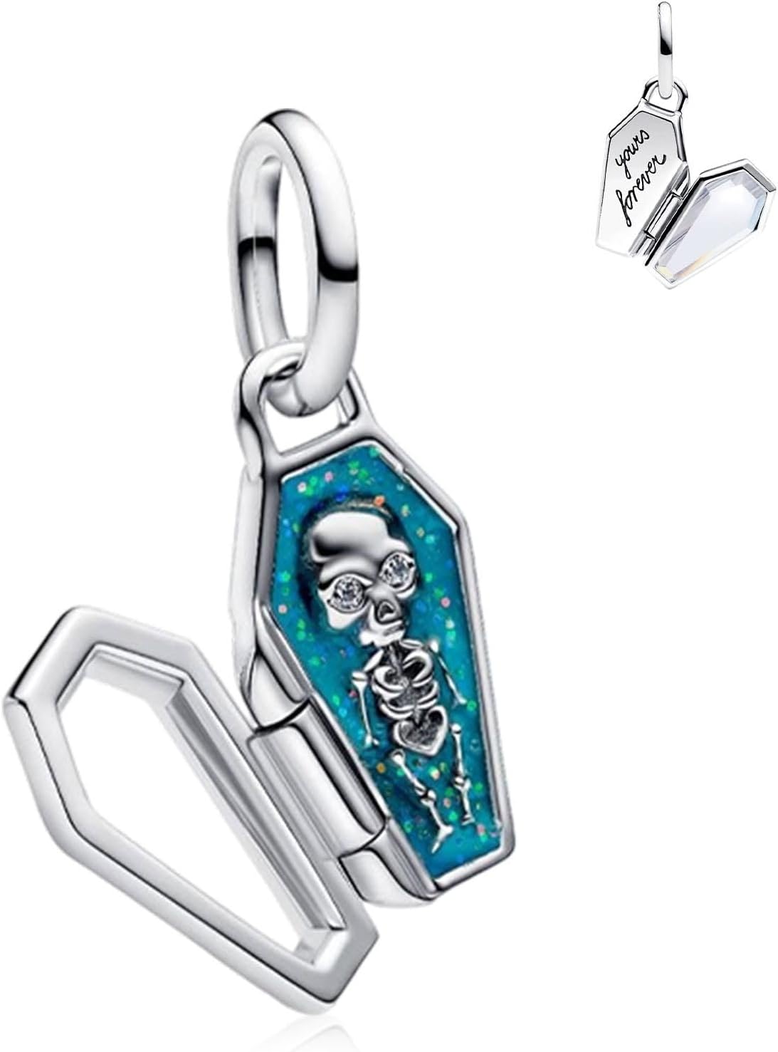 MITSOKU Dijes de plata de ley 925 para pulseras y collares, diseño...