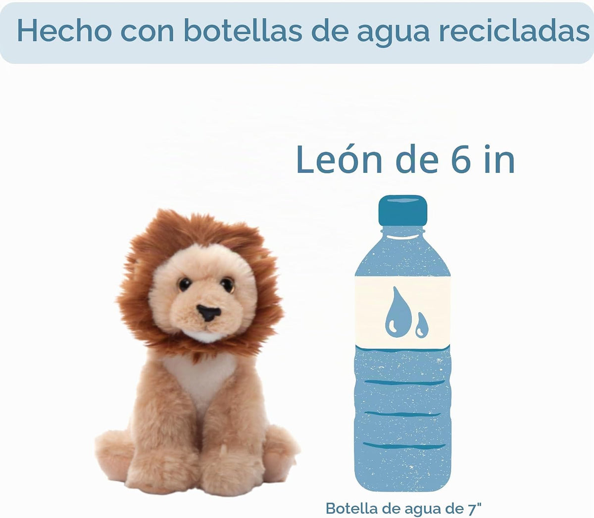 The Petting Zoo - León de peluche de juguete, regalos para niños, c...