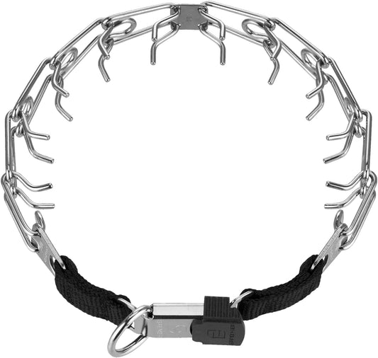 Herm Sprenger Collar de entrenamiento para perros de acero inoxidab...
