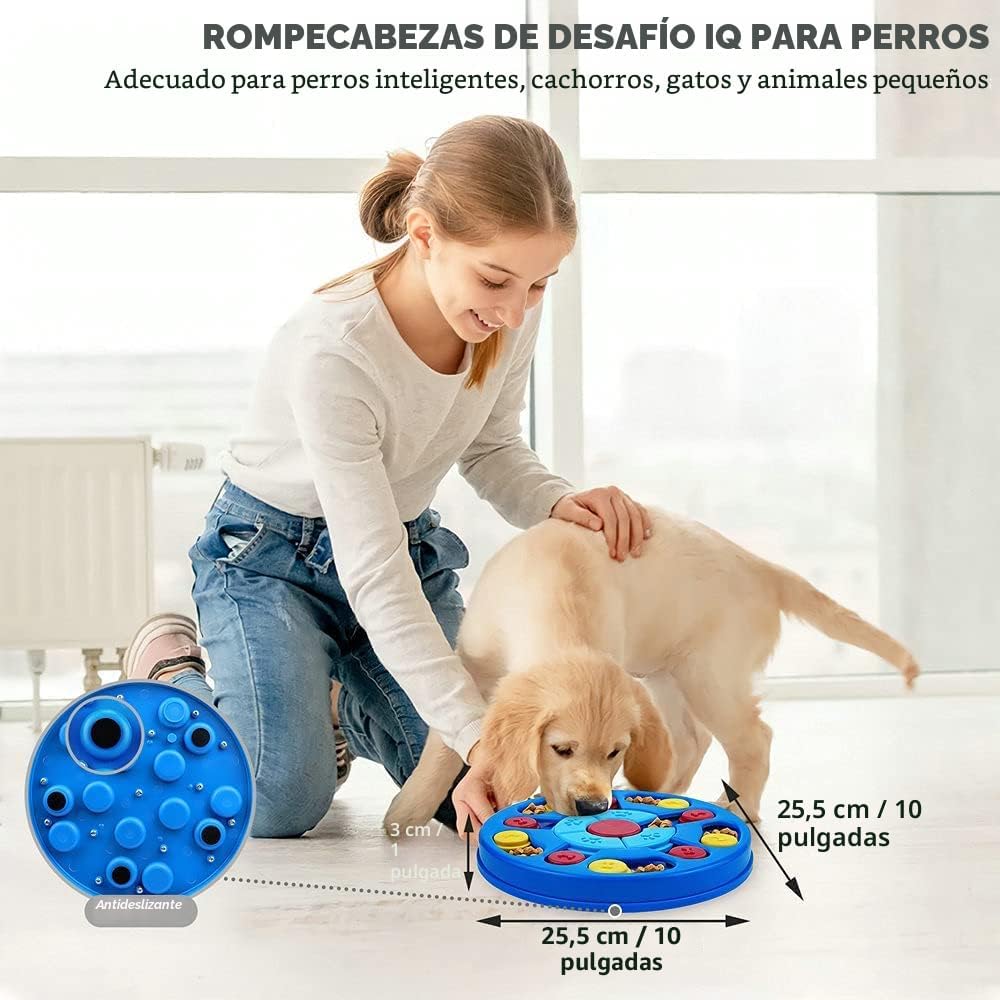 Yoboeew Rompecabezas para perros, juguete interactivo para estimula...