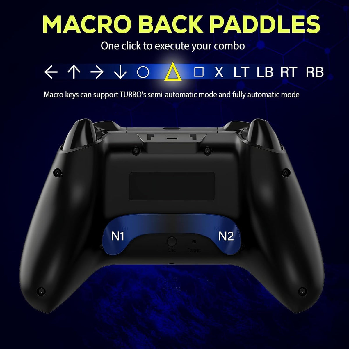 Mando inalámbrico QRD Spark N5 para PS5 Pro Slim PS4 PS3 PC Android...
