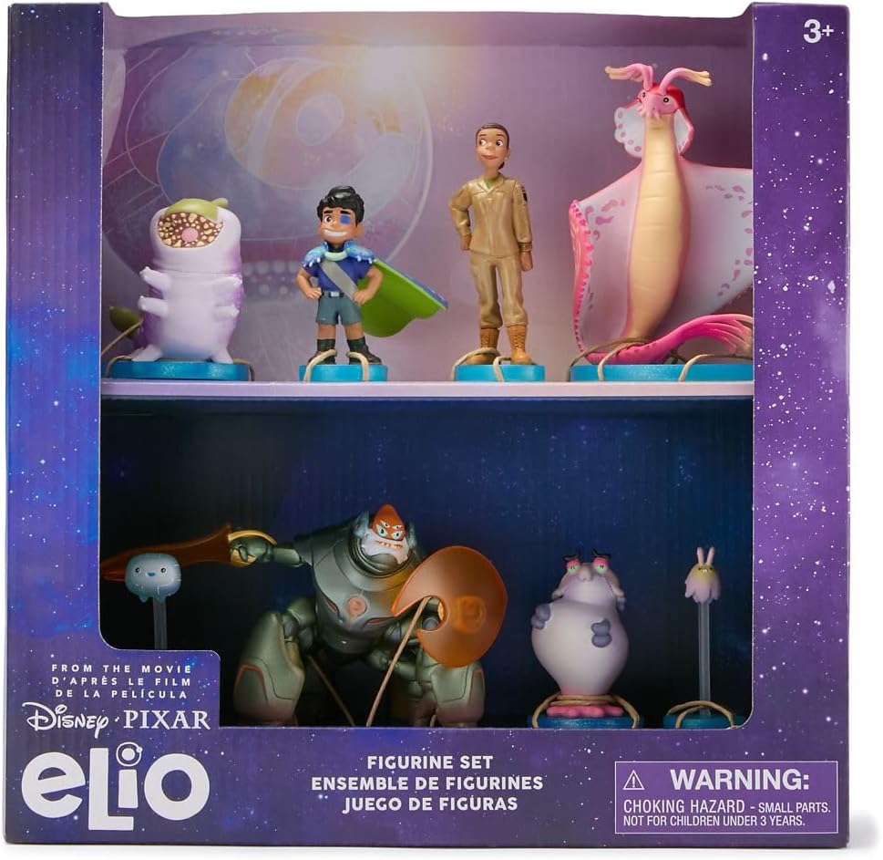 Conjunto de figuras oficiales de Disney Store Elio \u2013 8 figuras...