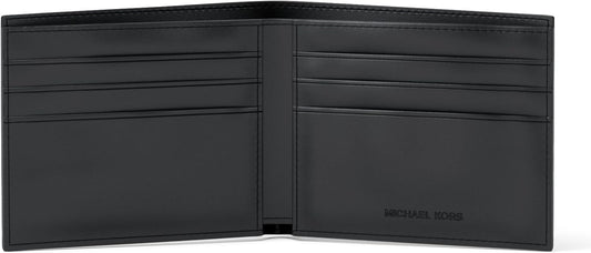 Michael Kors Cartera Billfold Mason para hombre, MK\/MK\/MK Signatu...