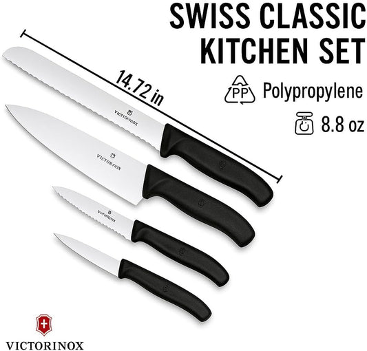 Victorinox Swiss Classic - Juego de cocina \u2013 Incluye cuchillos...
