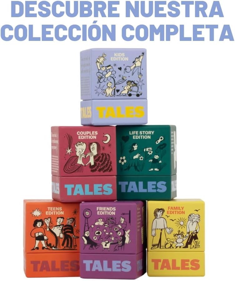 TALES 150 tarjetas de inicio de conversación, edición para parejas,...