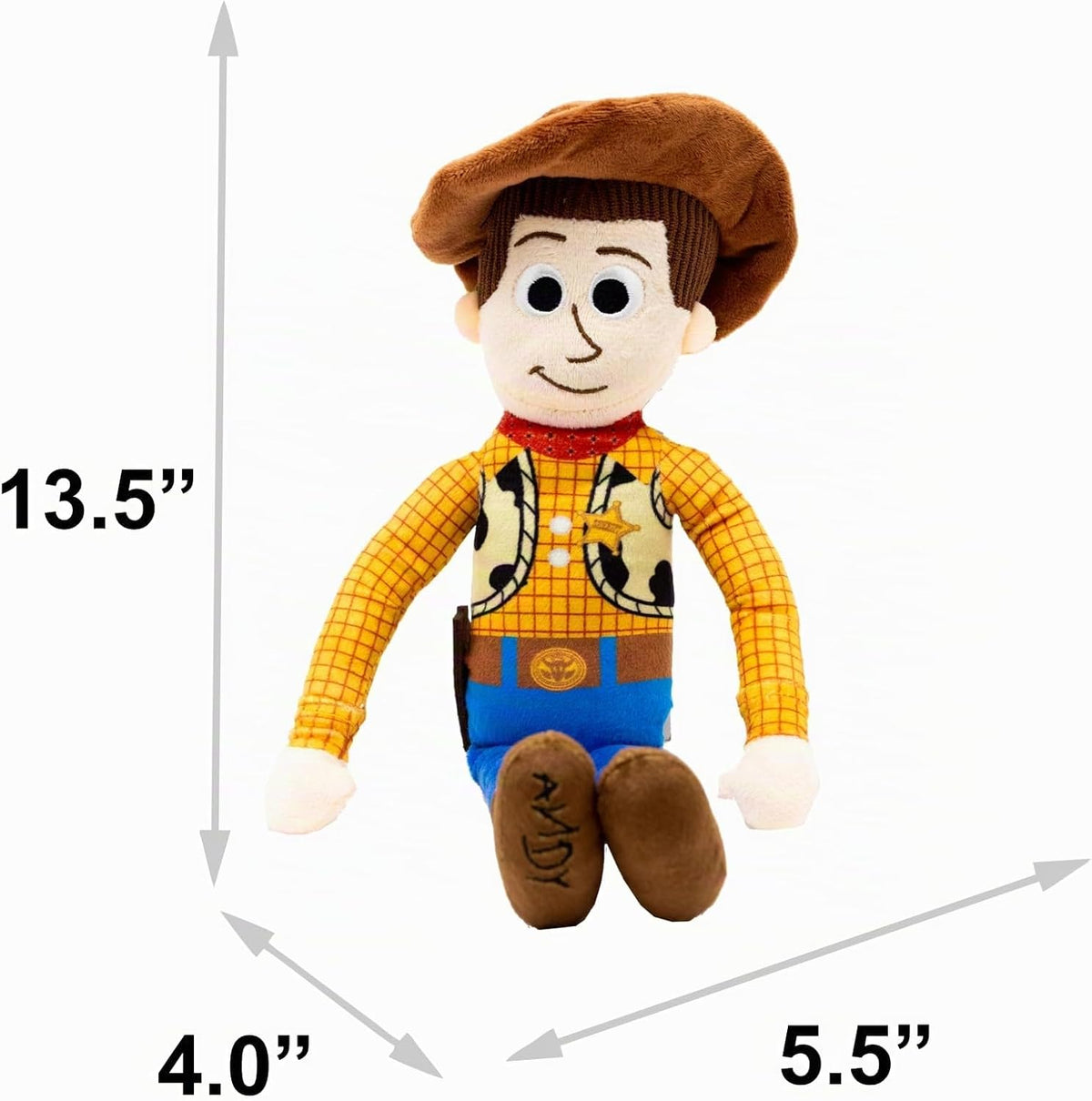 Buckle-Down Juguete para perro de Disney, Pixar Toy Story Woody con...