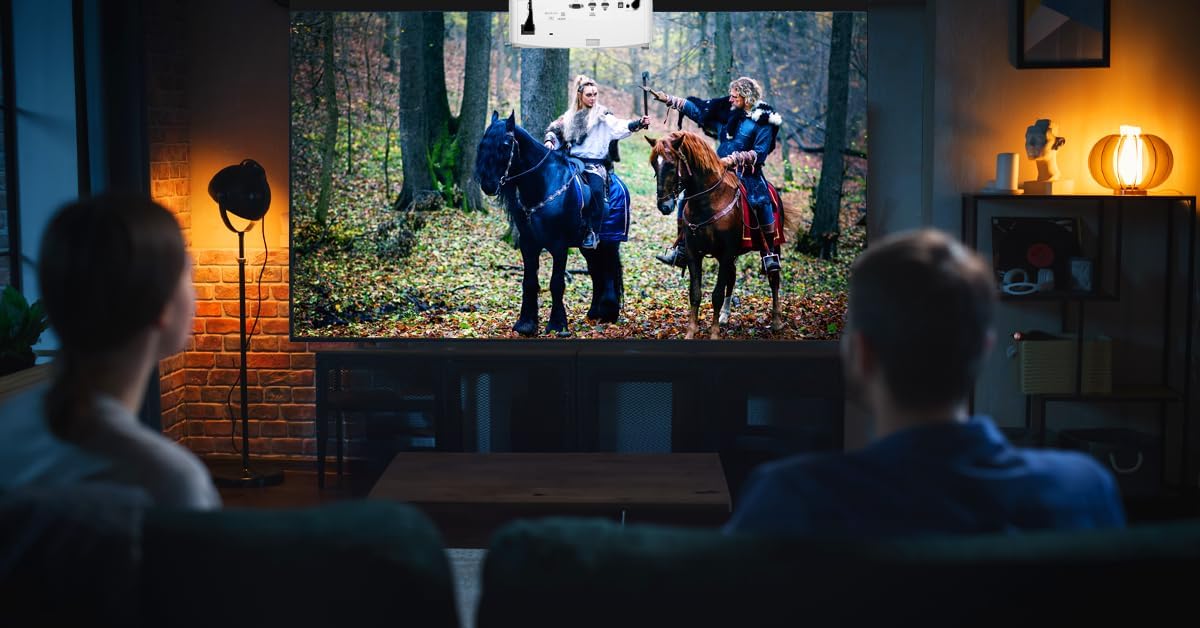Optoma UHD38X 4K UHD Proyector con Alto Rango Dinámico - Blanco