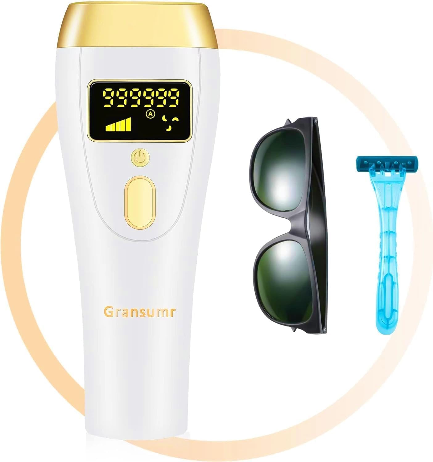 Dispositivo de depilación láser IPL para mujeres y hombres, removed...