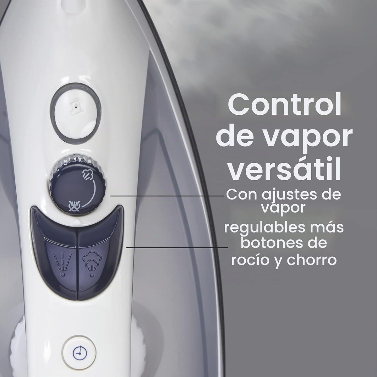 Plancha de vapor Proctor Silex para ropa con ajustes de vapor ajust...