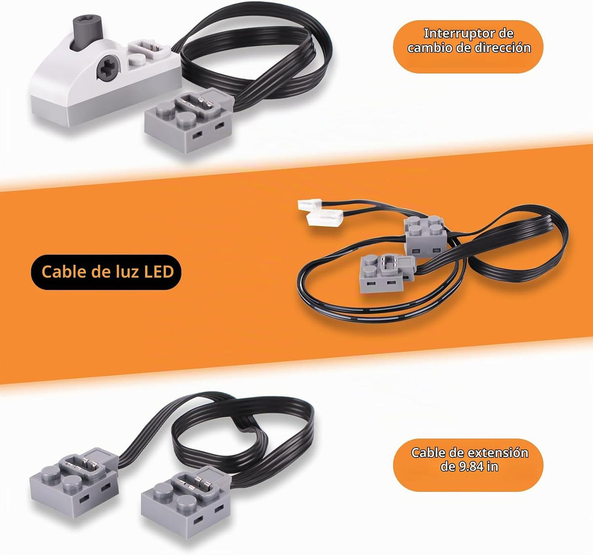 Kit de motor 9 en 1 de WEERSHUN compatible con la mayoría de bloque...